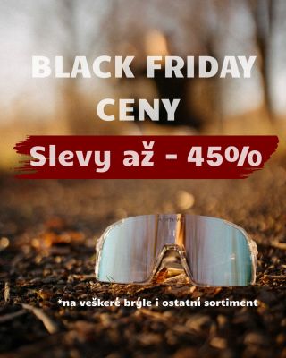 Black Friday na Lumivě startuje! 💥 Ode dneška u nás najdeš slevy až - 45%, a to jak na veškeré brýle, tak i ostatní...
